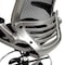 Flash Furniture Black/Graphite Mid-Back Drafting Chair - Flip-Up Arms BL-LB-8801X-D-BK-GR-GG - alternate 2